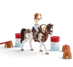 SCHLEICH - ENSEMBLE D'ÉQUITATION WESTERN HORSE CLUB HANNAH #42441